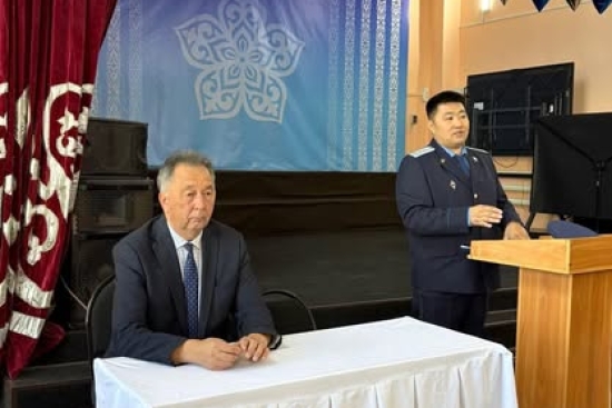 Өтіп жатқан «Заң және тәртіп» айлығы аясында «Тәрбие және жауапкершілік»